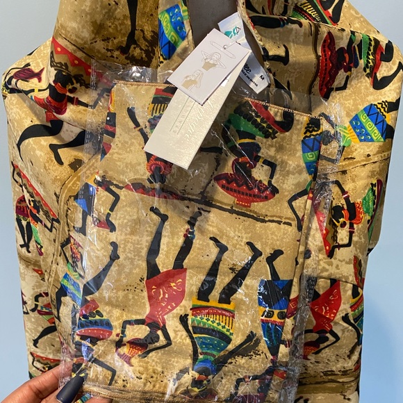 Lapogee Boho Print Dress NWT - Picture 3 of 7